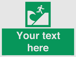 Custom Safe Condition Tsunami evacuation area